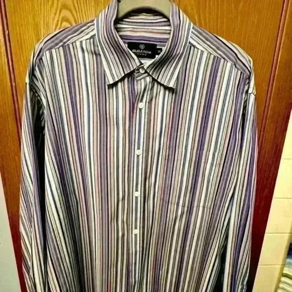 Bugatchi Other - Bugatchi Men’s Striped button down - Size XL